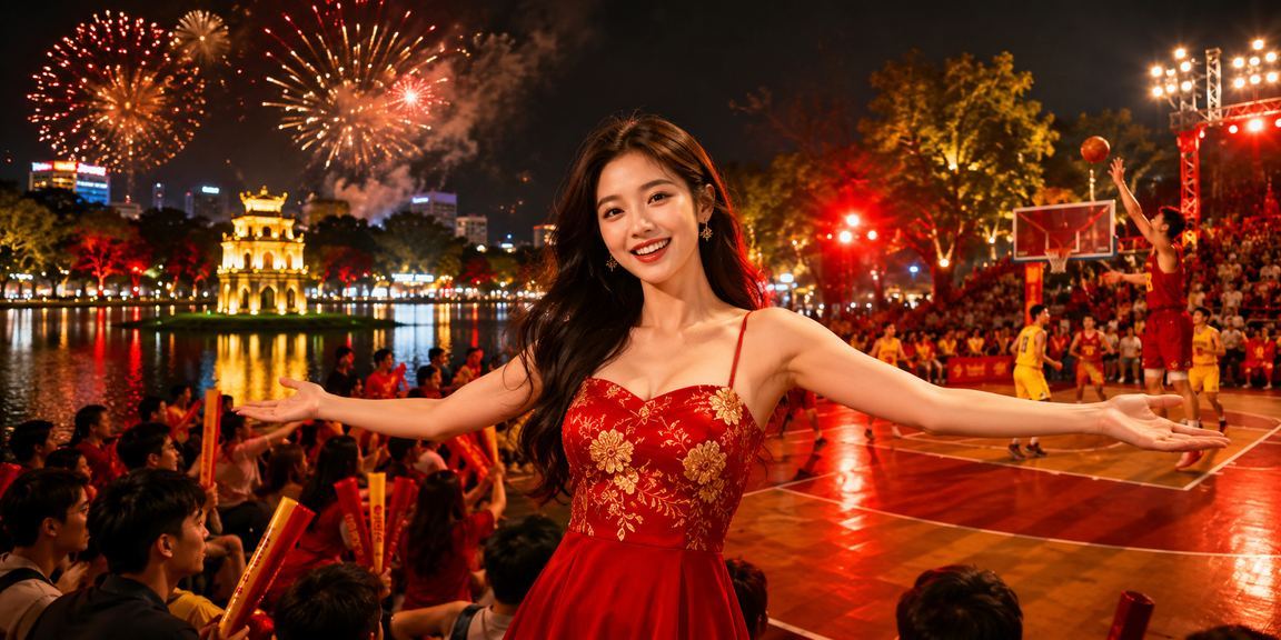 Sân vận động bóng rổ tại Hà Nội